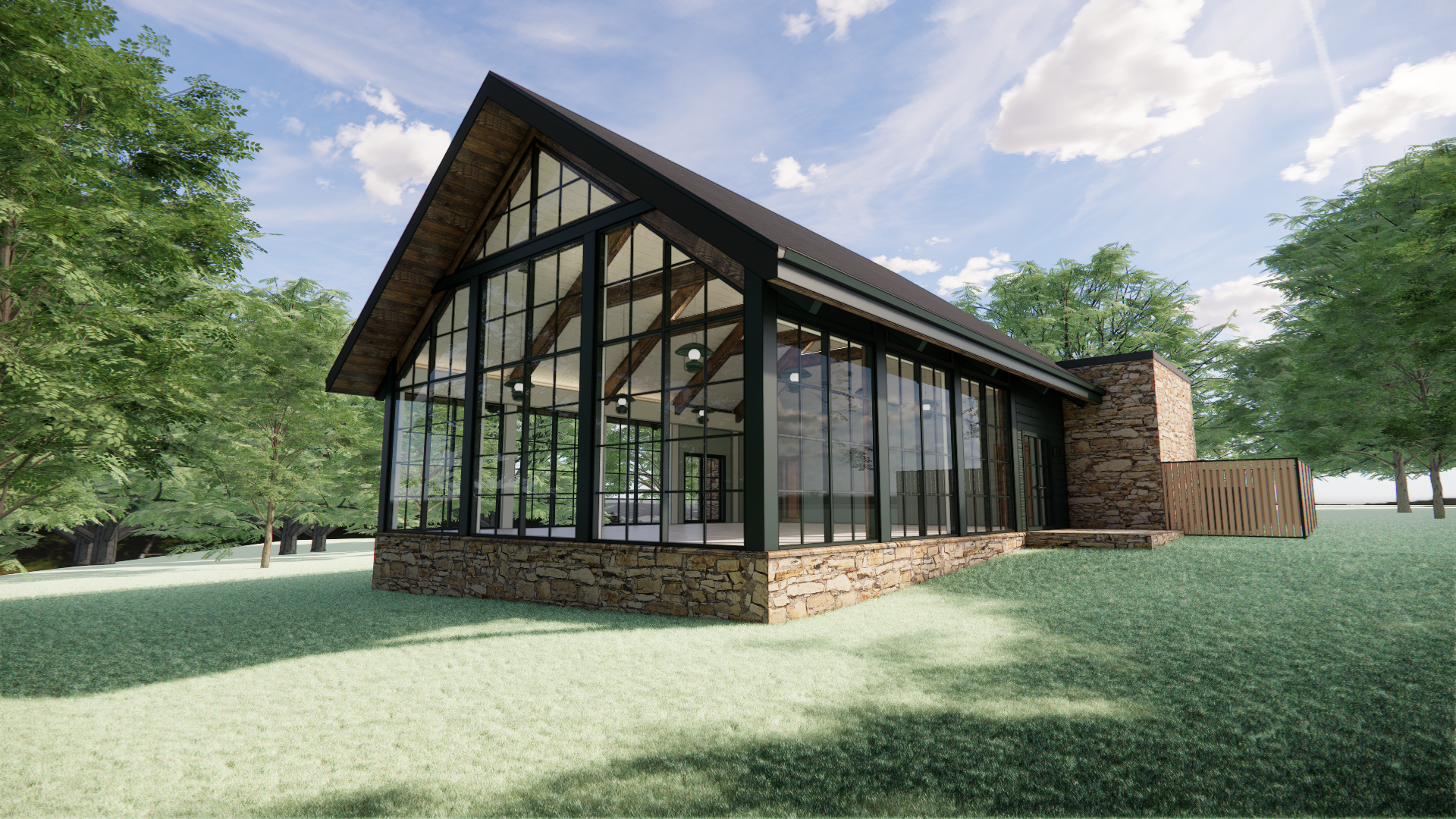 RT Lodge meeting house exterior