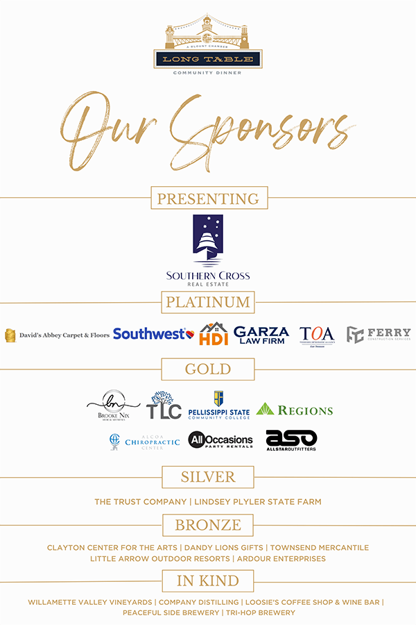 Long Table Sponsors
