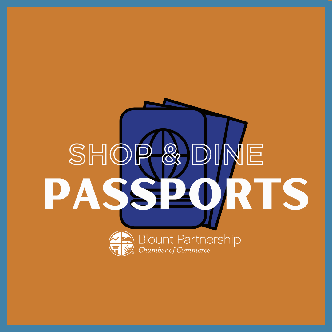 shop and dine passports graphic