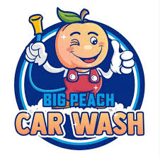 Big Peach Car Wash logo