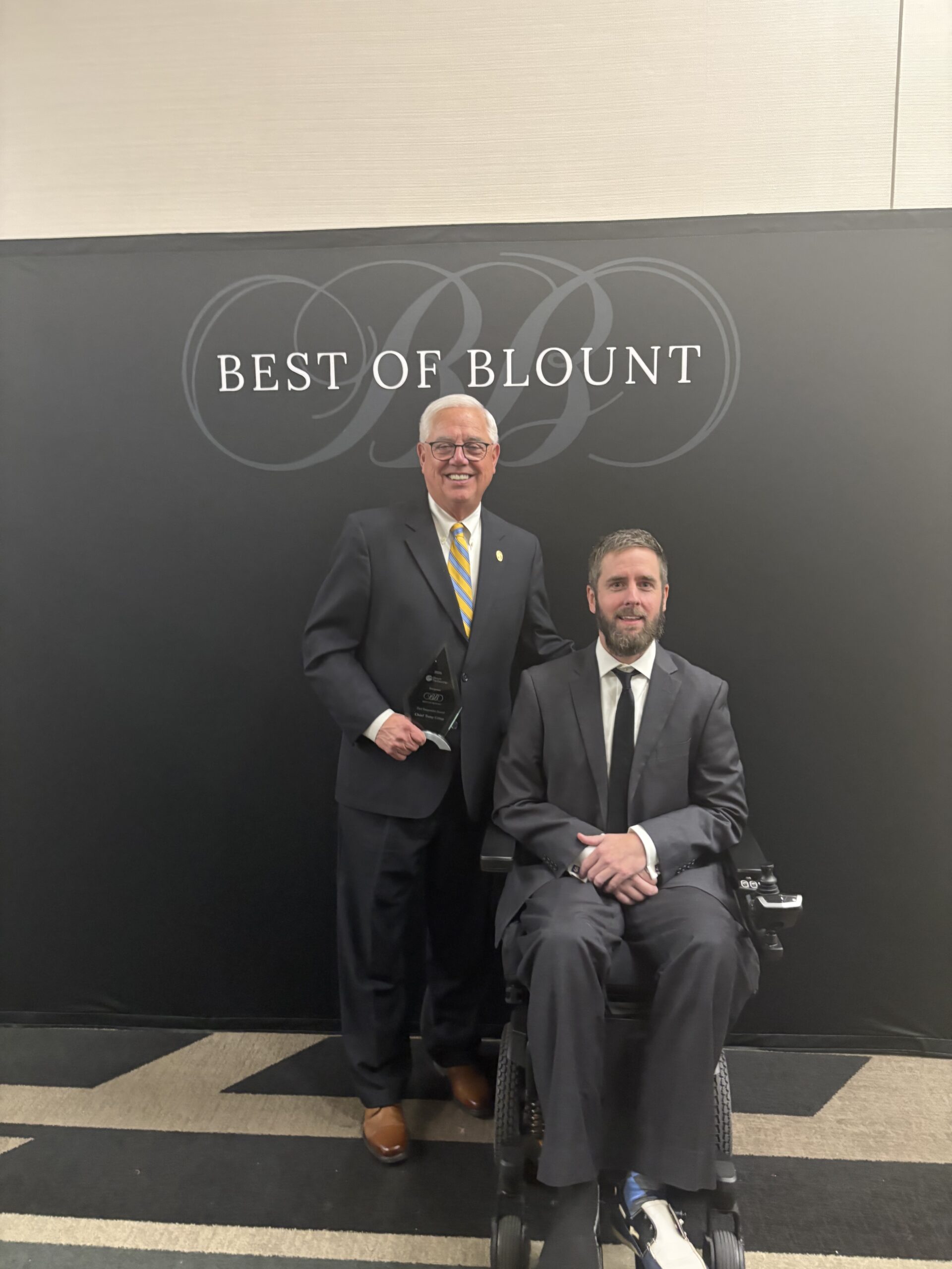 Tony Crisp and Justin Brown