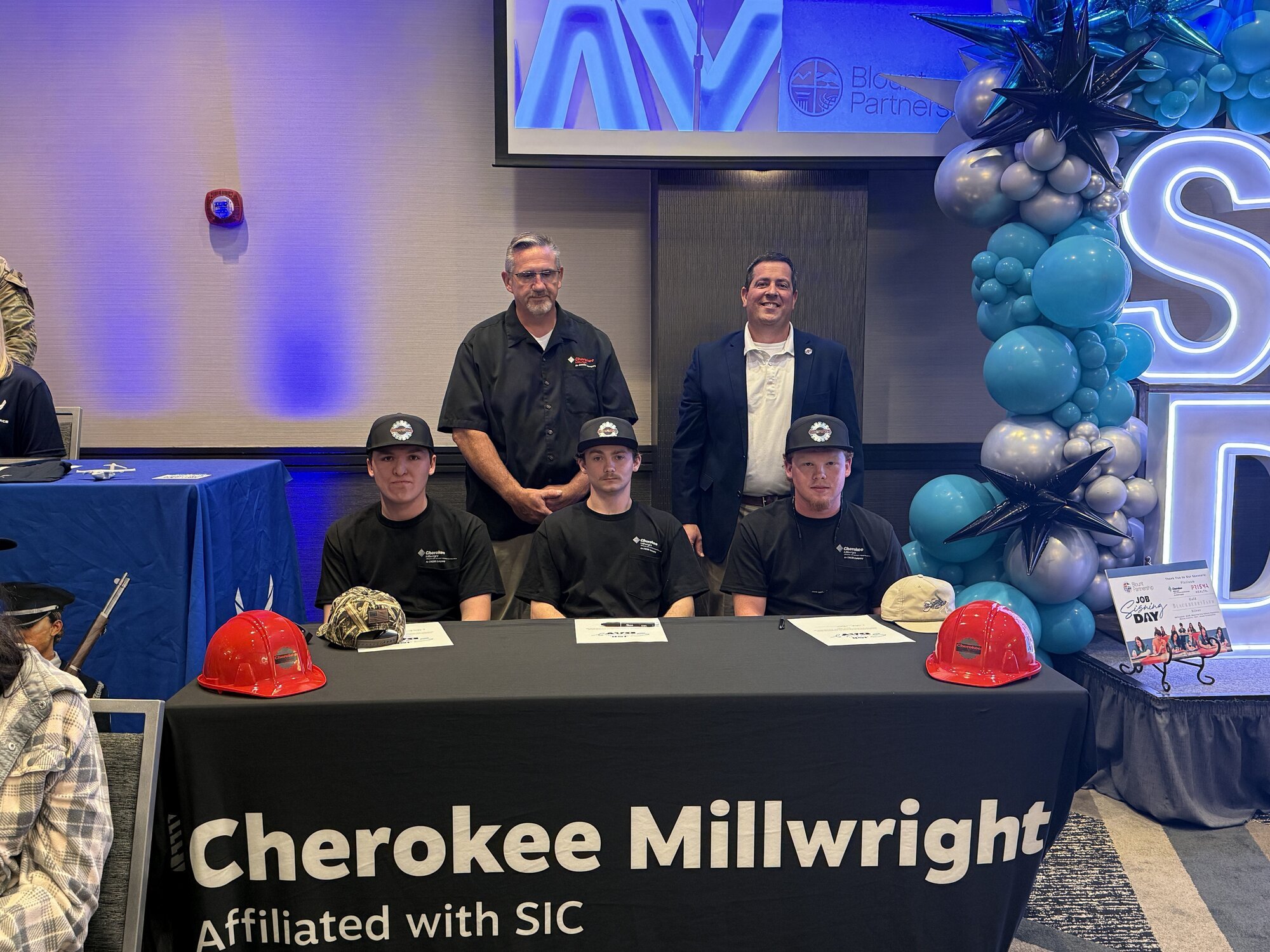 Cherokee Millwright signed three at Blount County Job Signing Day